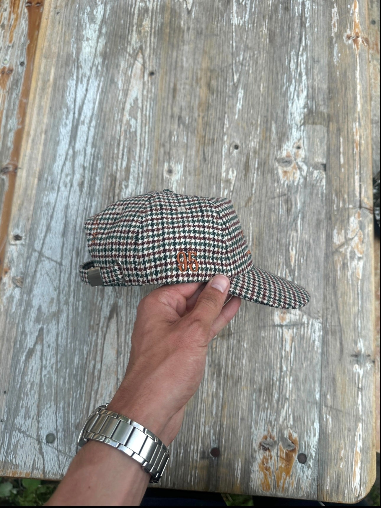 Allways Western Cap - Houndstooth