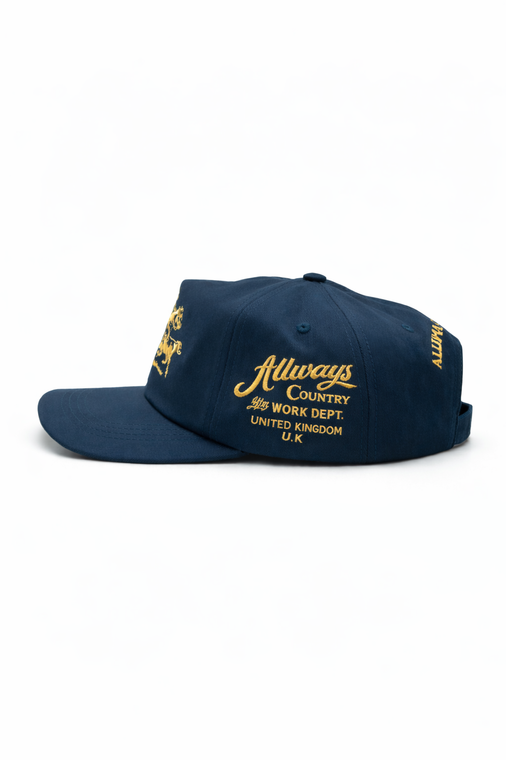 Allways Western Cap - Navy / Gold