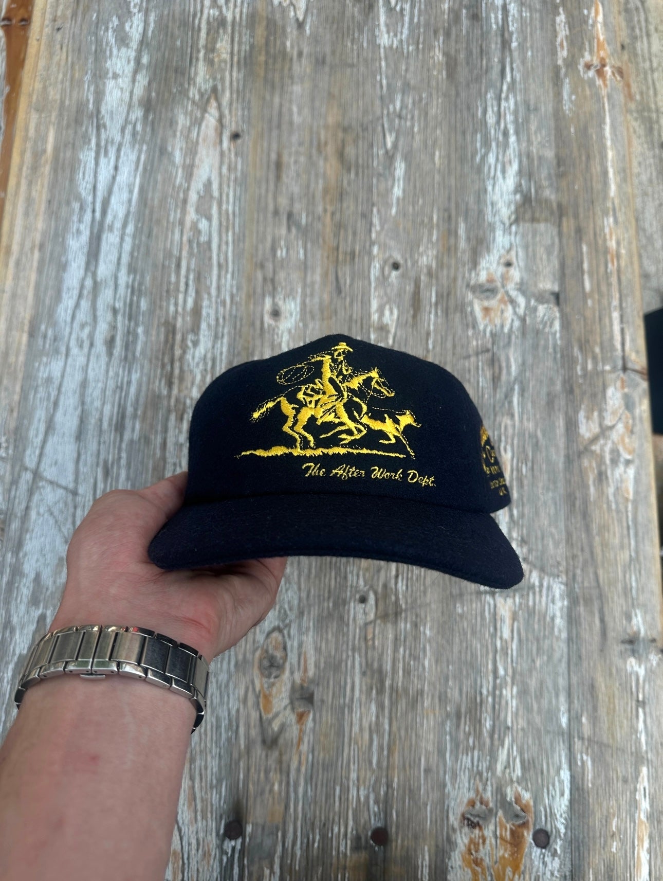 Allways Western Cap - Navy / Gold