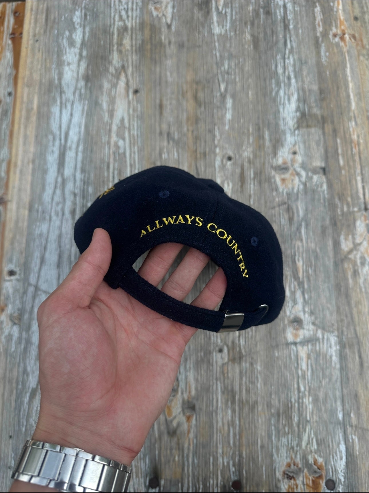 Allways Western Cap - Navy / Gold