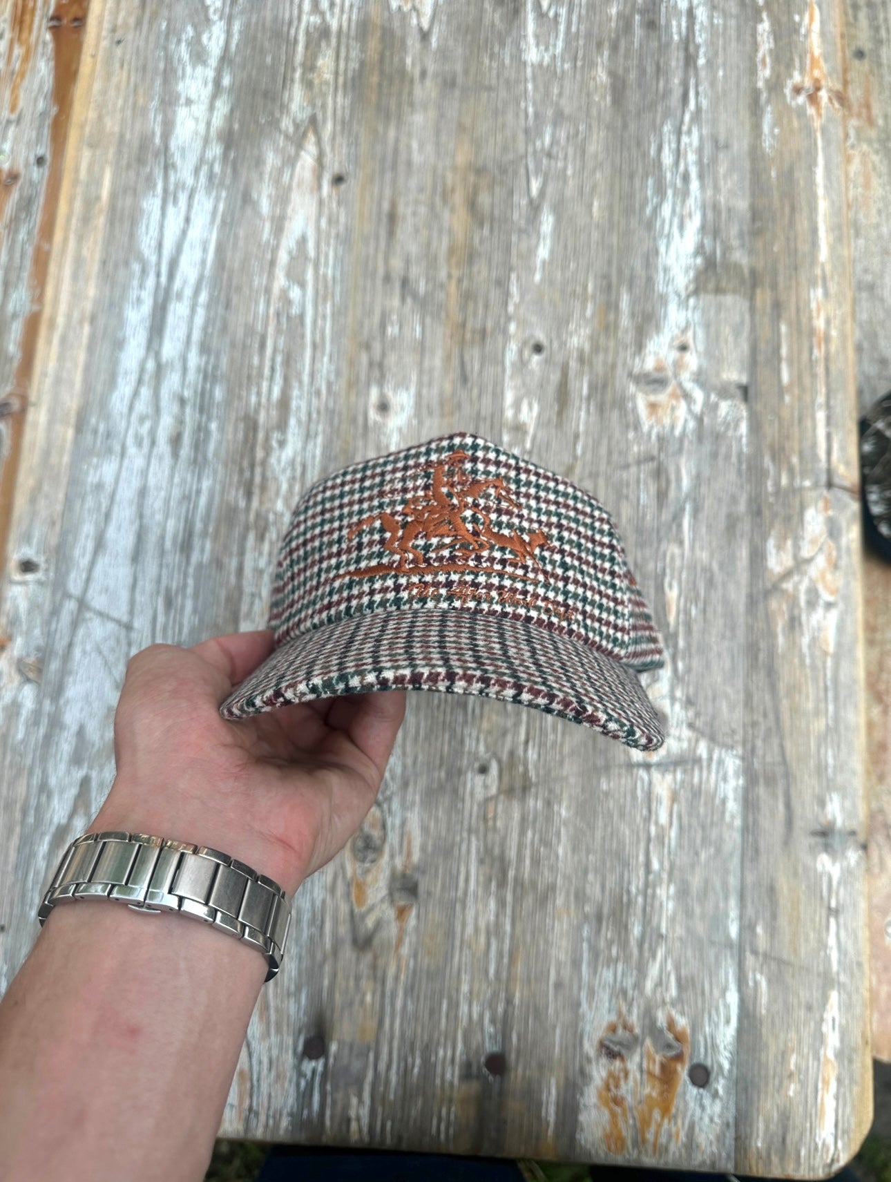 Allways Western Cap - Houndstooth