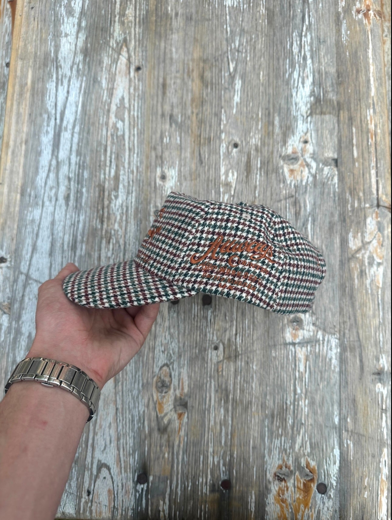 Allways Western Cap - Houndstooth