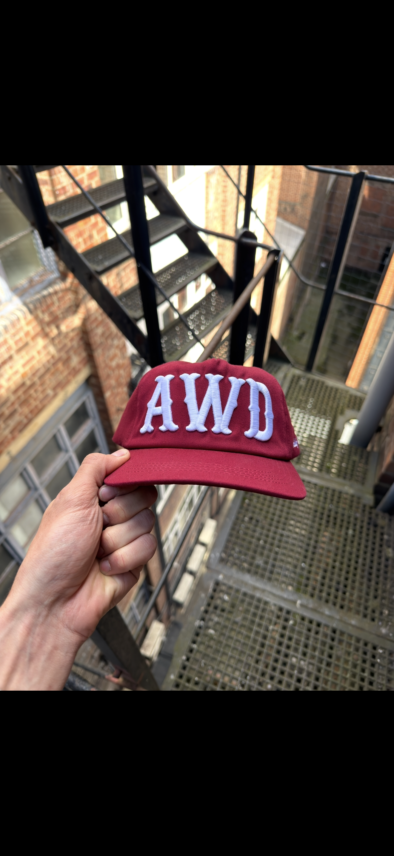 Allways AWD Stamp Cap - Burgandy