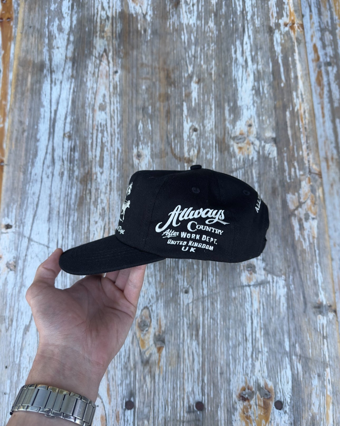 Allways Western Cap - Black PRE ORDER