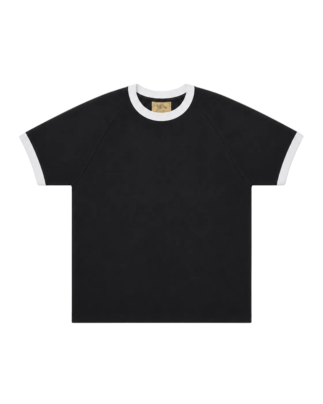 Ringer Tee - Black