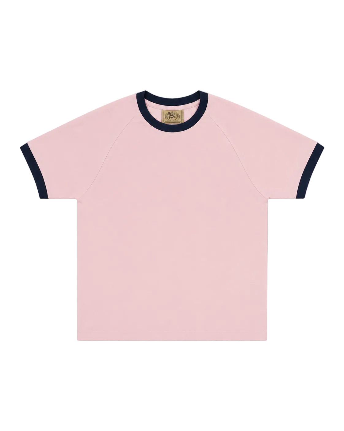 Ringer Tee - Pink