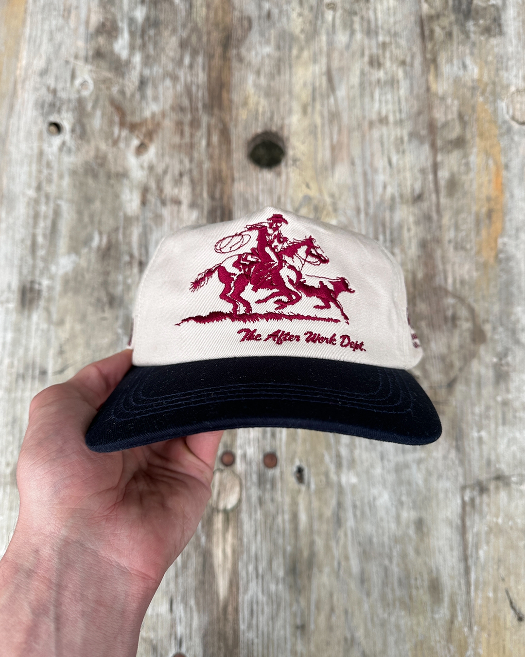 Allways Western Cap - Orange Camo