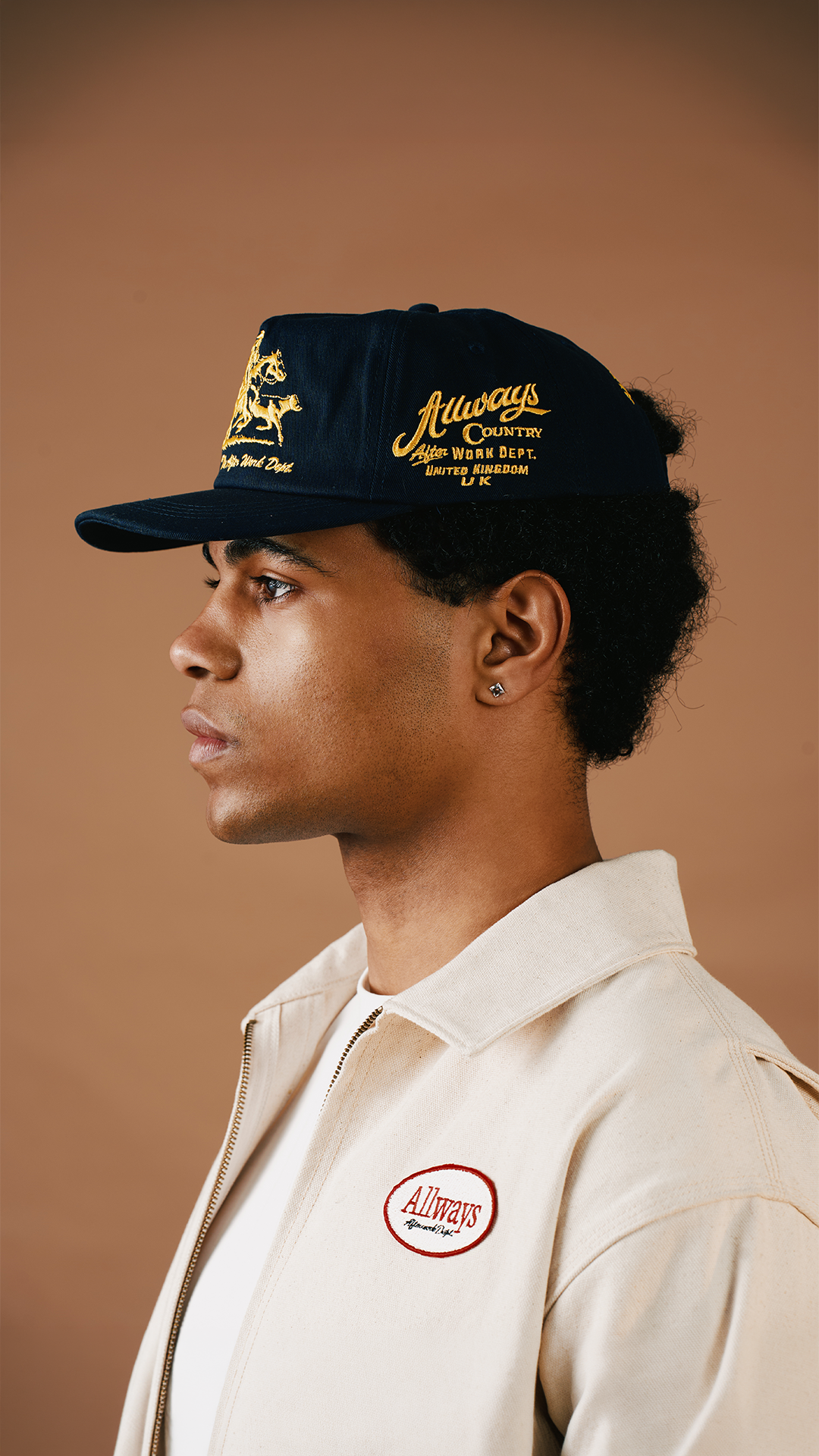 Allways Western Cap - Navy / Gold PRE-ORDER
