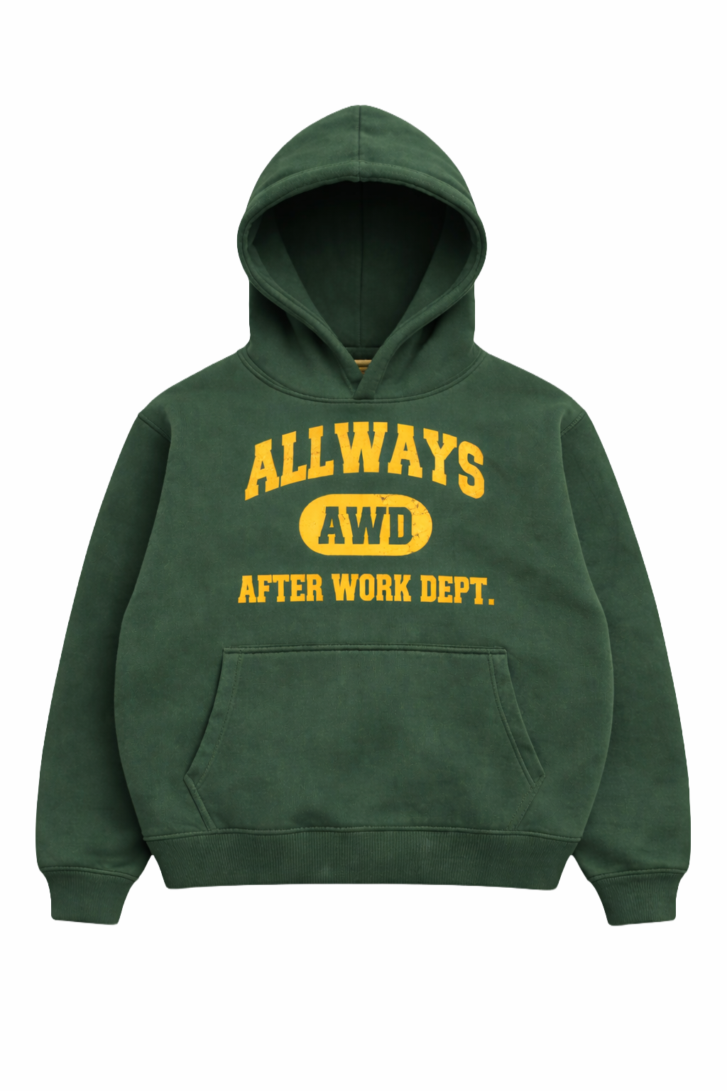 Varsity Hoodie - Field Green