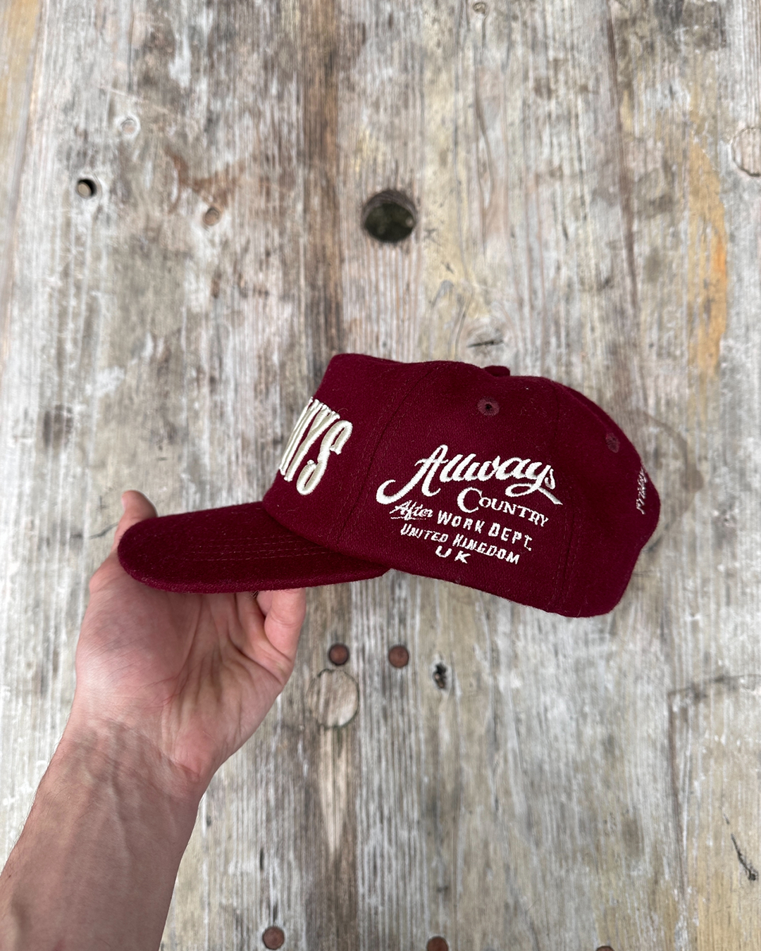 Allways Western Spell-out Cap