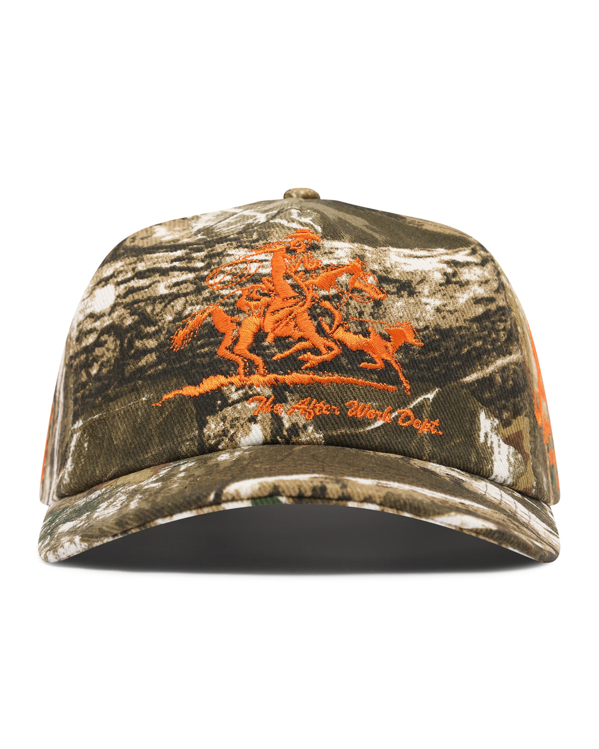 Allways Western Cap - Orange Camo