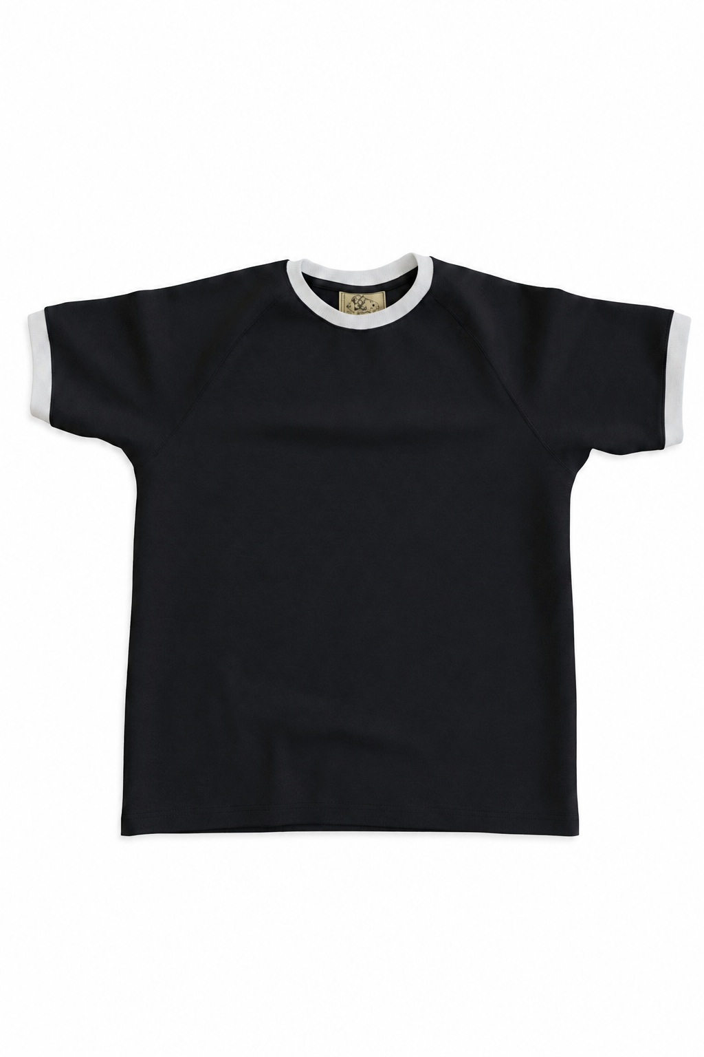 Ringer Tee - Black