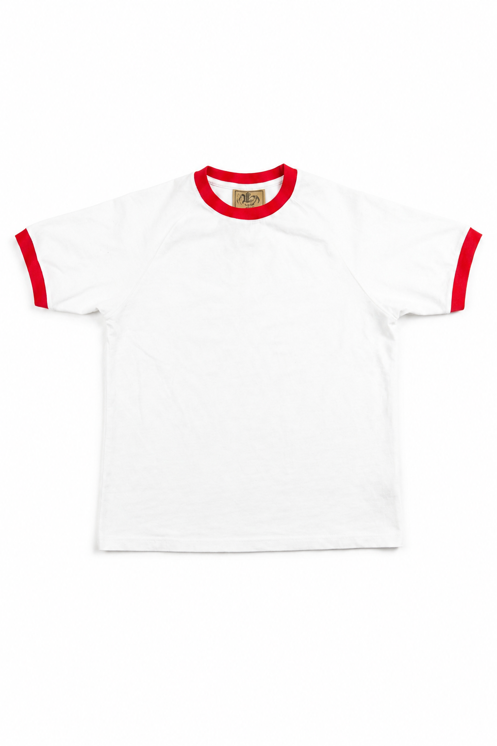 Ringer Tee - White