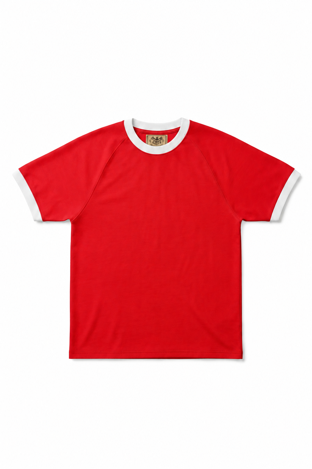 Ringer Tee -Red