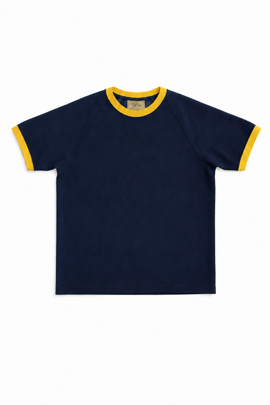 Ringer Tee -Navy