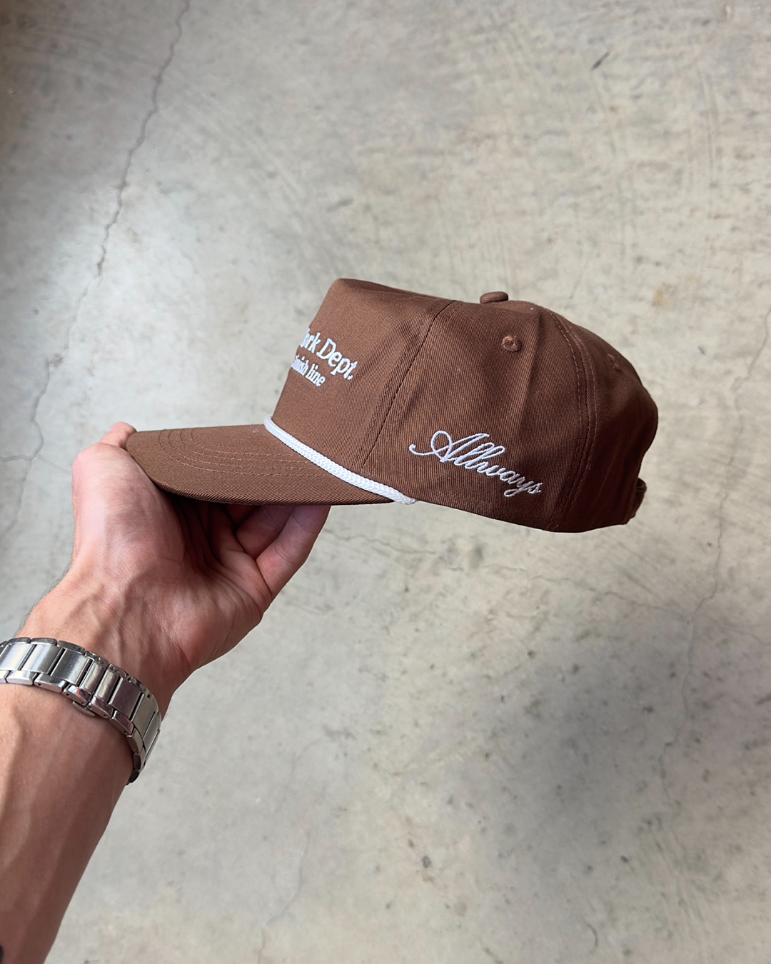 Allways "Headline" Universal Cap Brown