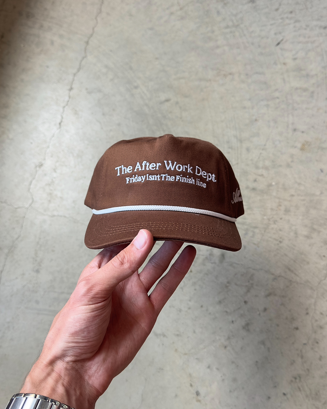 Allways "Headline" Universal Cap Brown