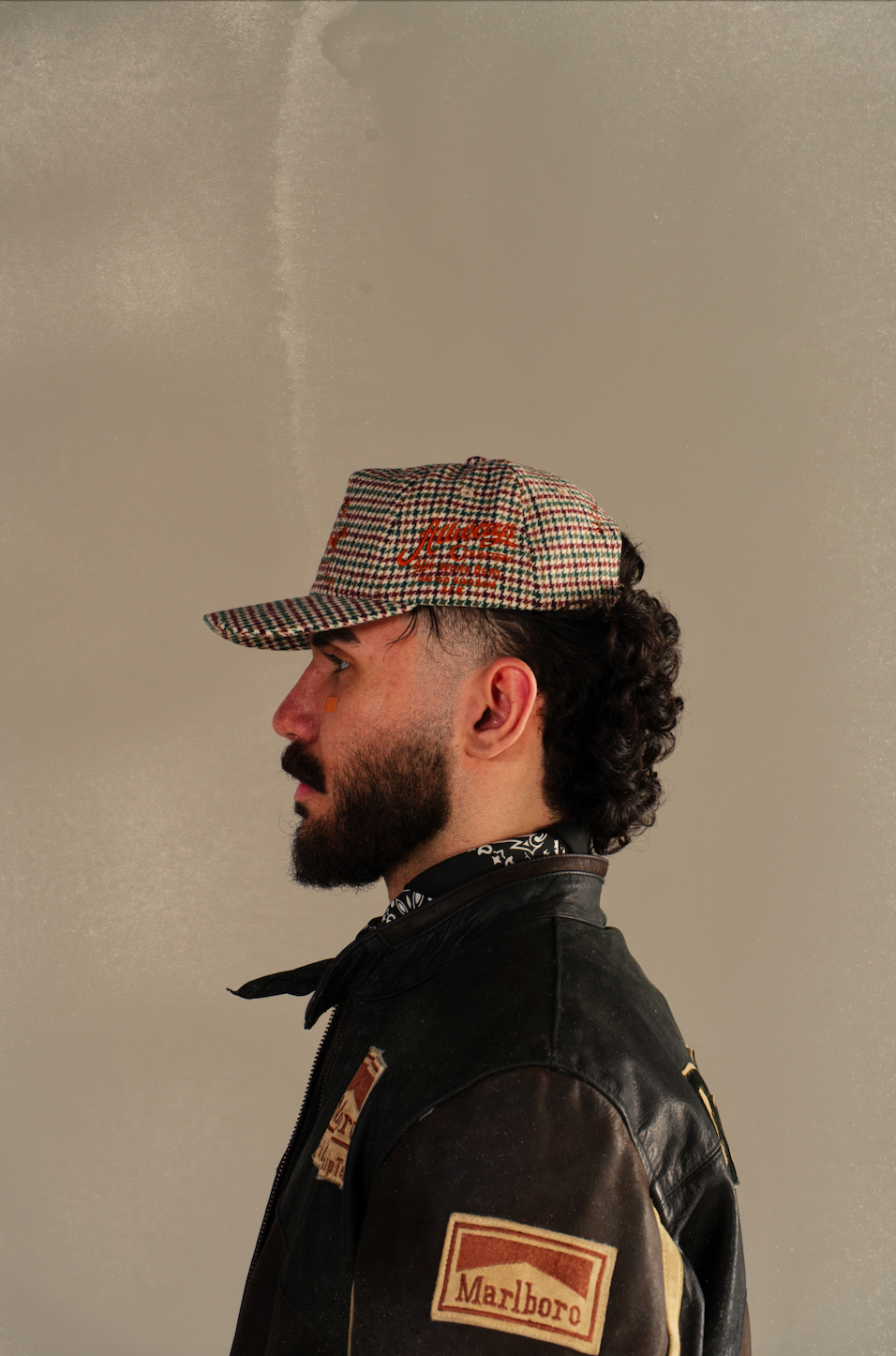 Allways Western Cap - Houndstooth