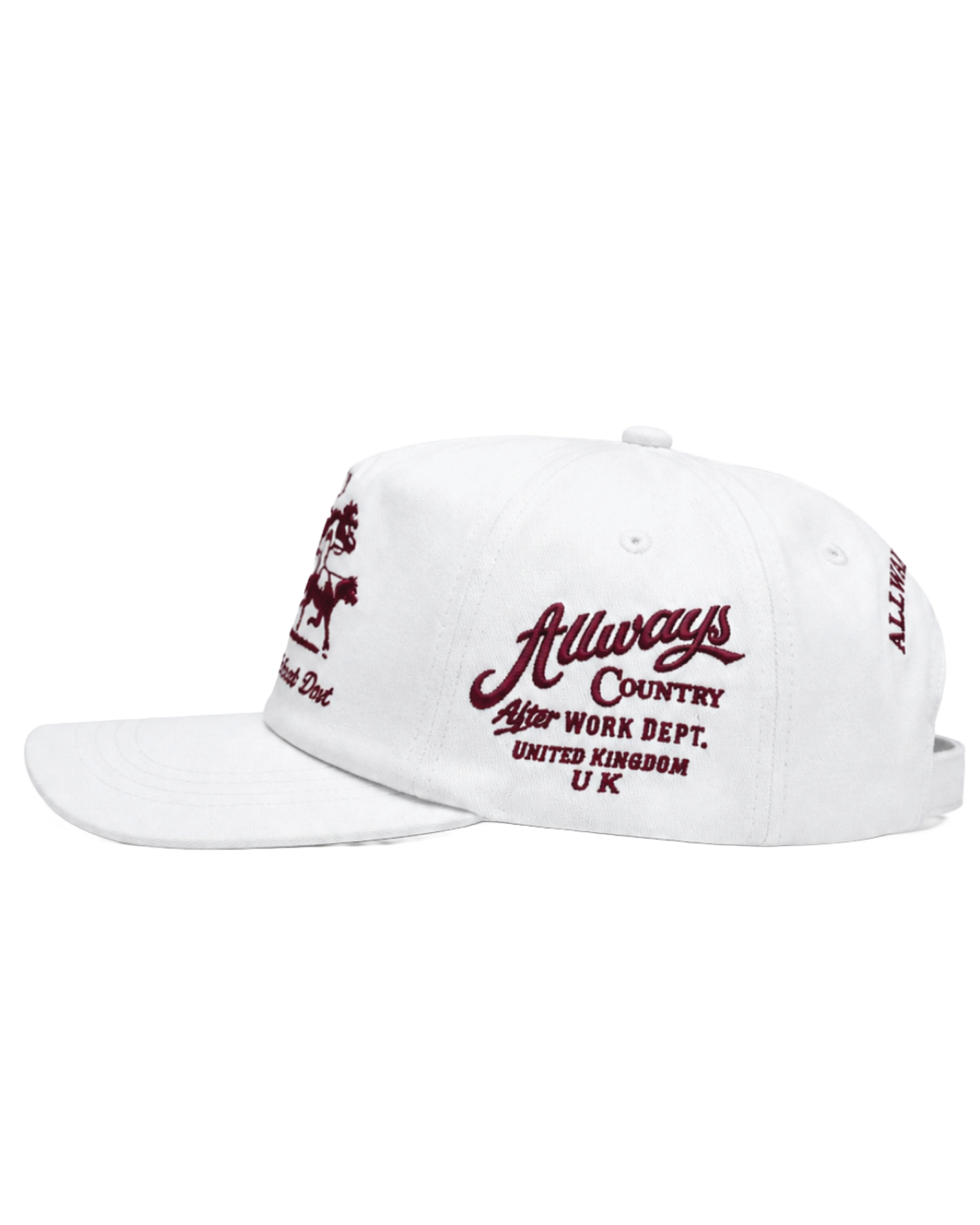 Allways Western Cap - White