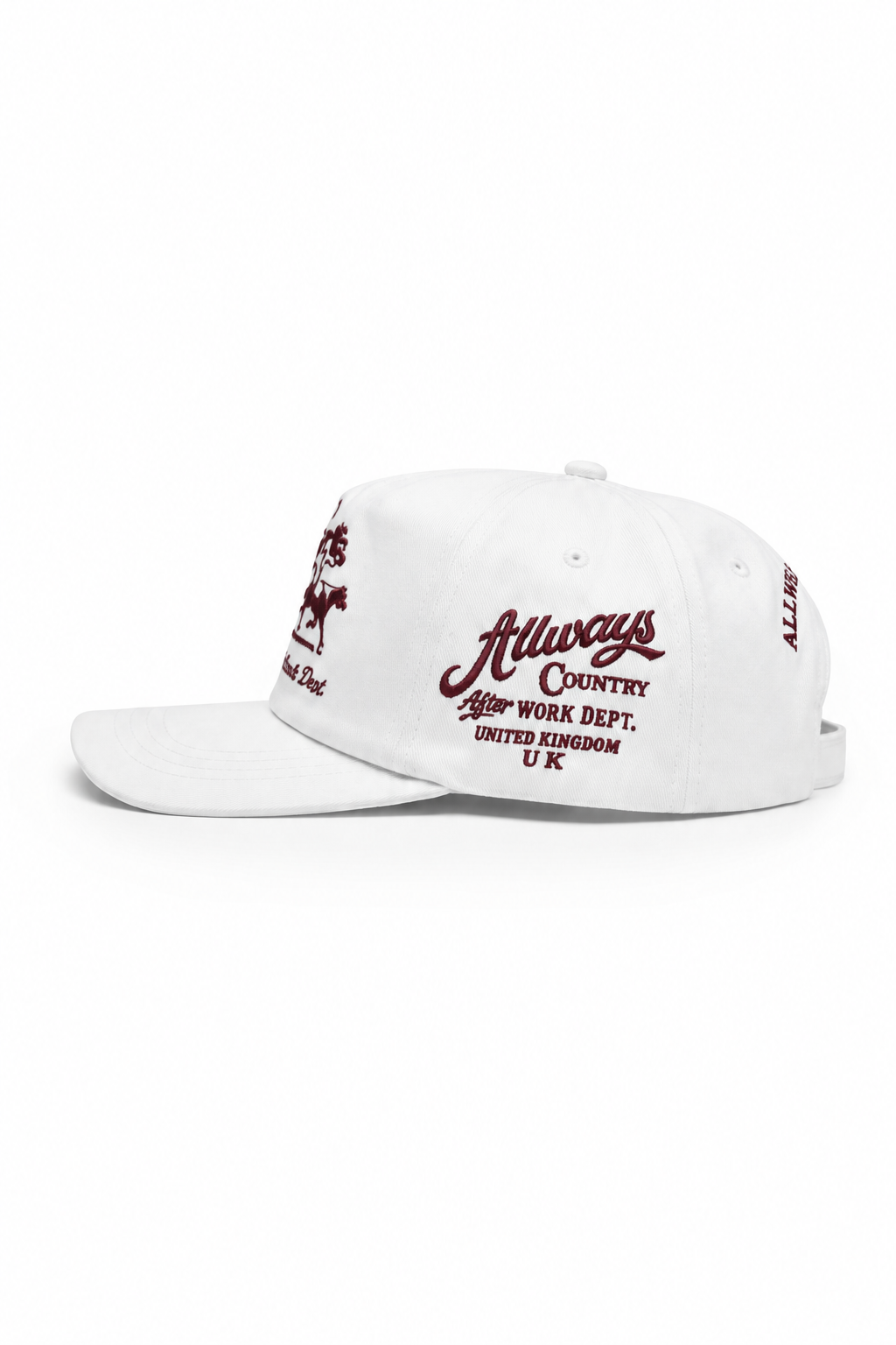 Allways Western Cap - White